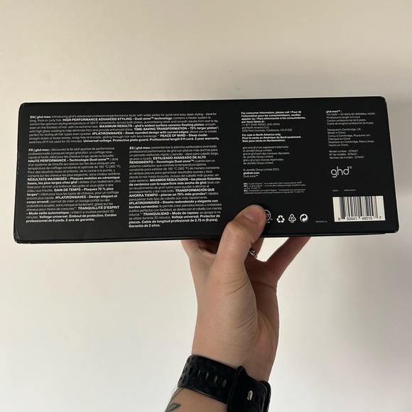 NIB ghd Max Styler - 2" Wide Plate Flat Iron - Picture 5 of 6